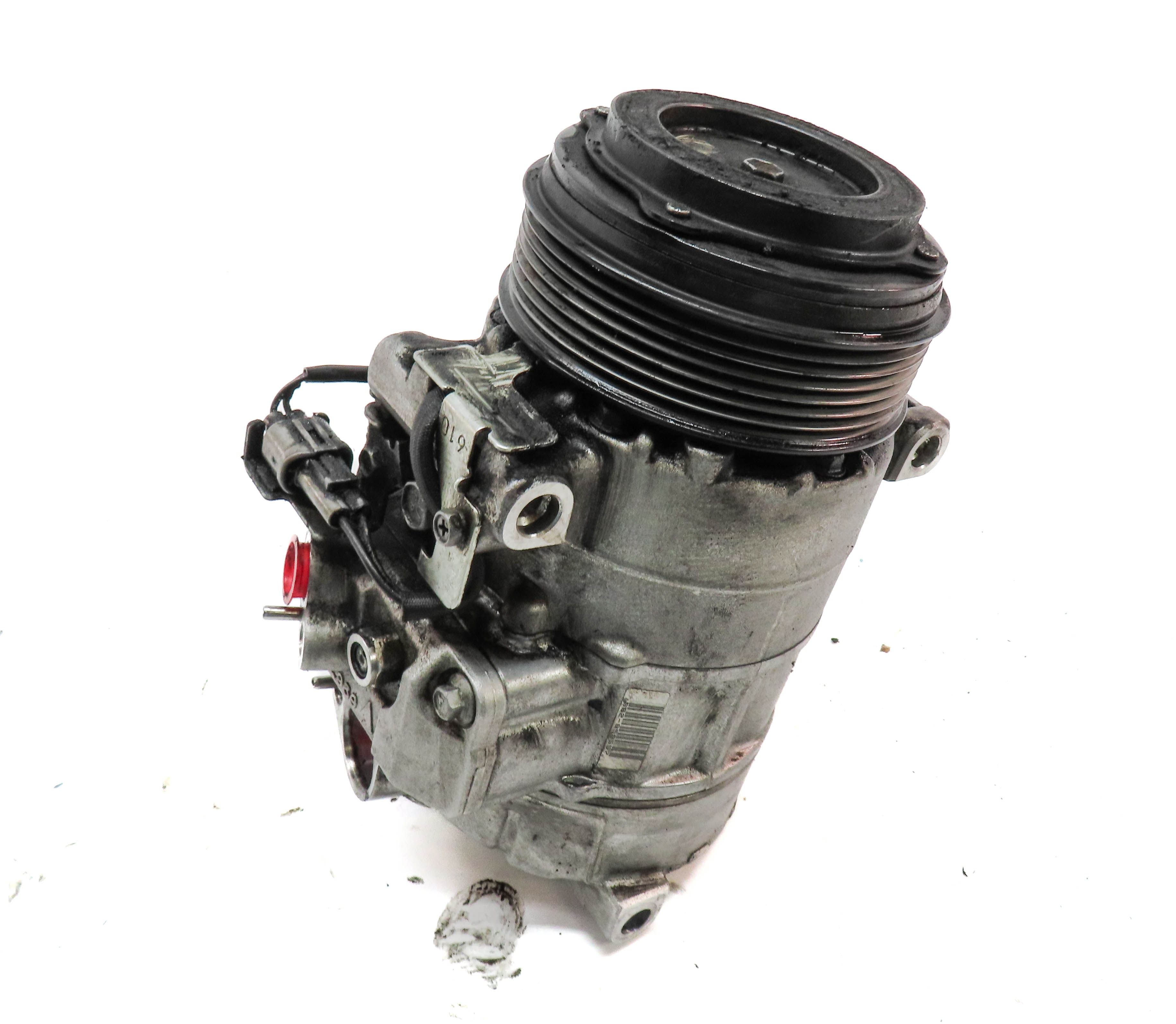 2013 MERCEDES GL350 (X166) 3.0L DIESEL (OM642) ENGINE A/C COMPRESSOR — exact item pictured
